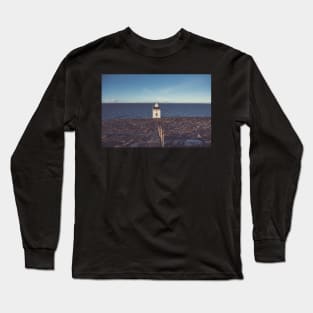 Black Head Lighthouse Long Sleeve T-Shirt